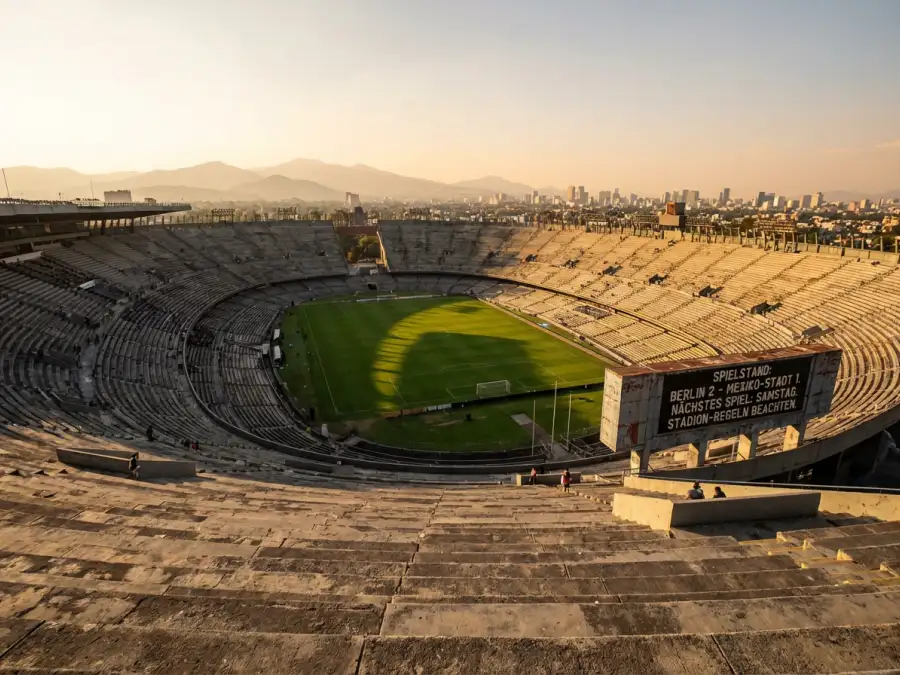 Estadio Azteca in Mexiko-Stadt als Austragungsort des WM-Eröffnungsspiels 2026